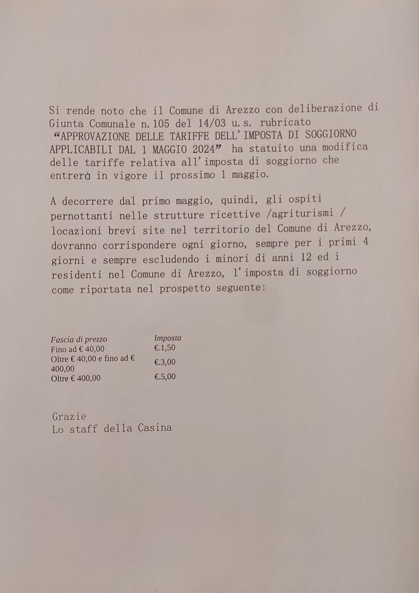 La Casina Leilighet Arezzo Eksteriør bilde
